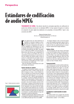 Estándares de codificación de audio MPEG