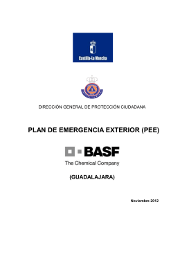 plan de emergencia exterior (pee) - Gobierno de Castilla
