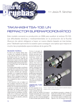 Takahashi TSA-102s - Enfoque Astronómico