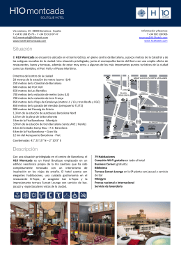 Ficha PDF - H10 Hotels