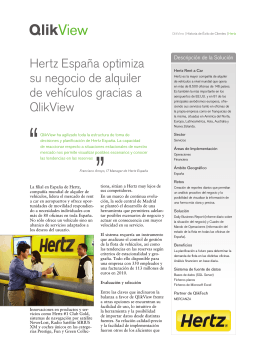 Hertz España optimiza su negocio de alquiler de vehículos