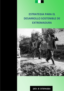 Estrategia para el Desarrollo Sostenible de Extremadura
