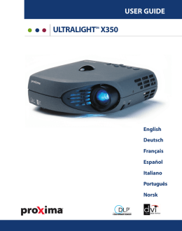 user guide ultralighttm x350