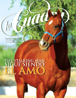 Magazine de las carreras de caballos en Sonora