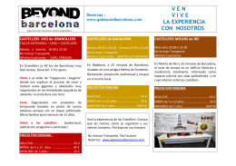 Info PDF - Go Beyond Barcelona