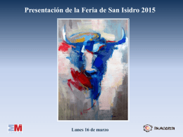 Carteles de San Isidro 2014