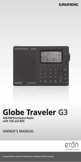 Globe Traveler G3