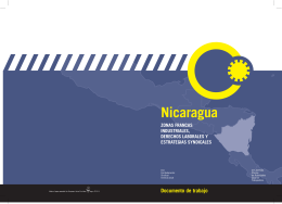 Nicaragua: Zonas Francas Industriales, Derechos Laborales y