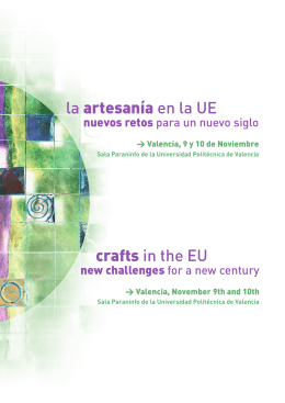 crafts in the EU la artesanía en la UE