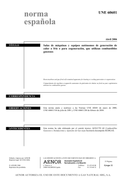 UNE 60601 norma española - TEMARIOS FORMATIVOS