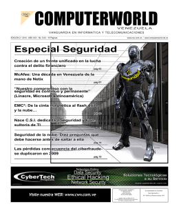 Edición 2_2010 - Computerworld Venezuela