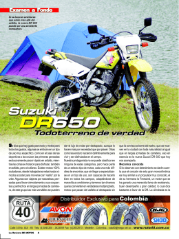 DR 650 / Edición 53 - La Revista De Motos