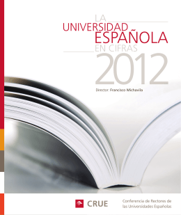 La Universidad Española en cifras