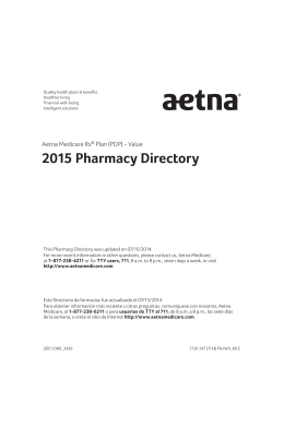 2015 Pharmacy Directory