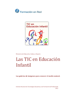 TIC en Educación Infantil