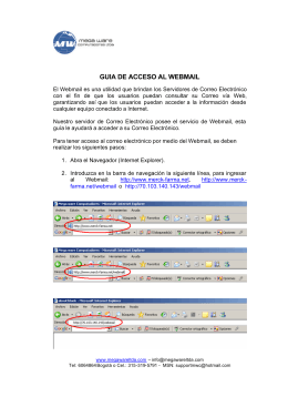 Manual de Configuración de Cuentas_WebMail
