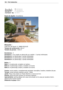 Ref : Villa Calabardina