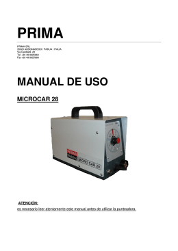 manual de uso microcar 28