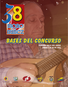 38o. Festival “Mono Núñez” - Festival de Música Andina