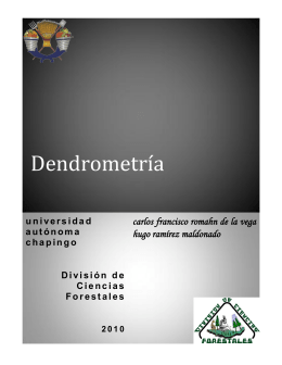 Dendrometría - Universidad Autónoma Chapingo