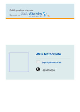 JMG Metacrilato