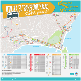 Bus urbano Calp / Calp bus routes www.calpe.es