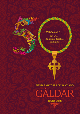 Programa Fiestas de Santiago 2015