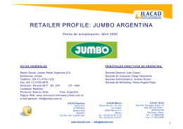 RETAILER PROFILE: JUMBO ARGENTINA