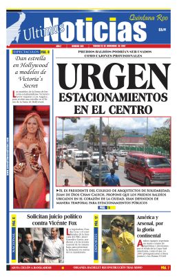estAcionAmientos en el centro - Ultimas Noticias Quintana Roo