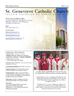 513378 St Genevieve 050612 - St. Genevieve`s Catholic Church