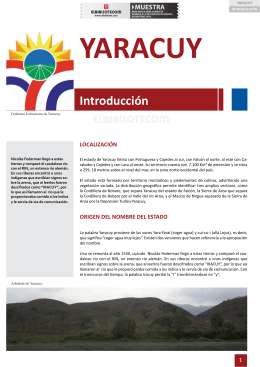 El Estado de Yaracuy - Artículo - PDF