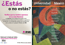 Bruce Swansey - Revista de la Universidad de México