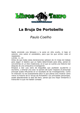 La Bruja de Portobello - Escuela Latinoamericana ELA