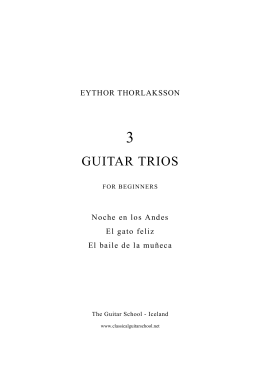 GUITAR TRIOS - The Guitar School