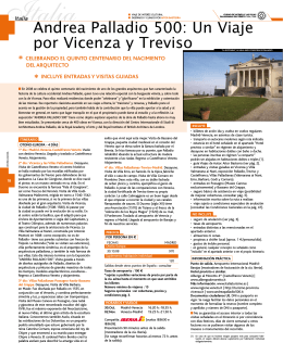 Andrea Palladio 500: Un Viaje por Vicenza y Treviso