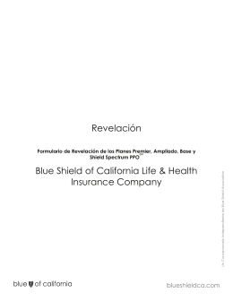 Revelación Blue Shield of California Life & Health Insurance Company