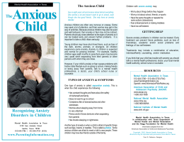The Anxious Child.p65