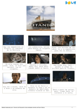 Hay una expedición al Titanic, al comienzo de la