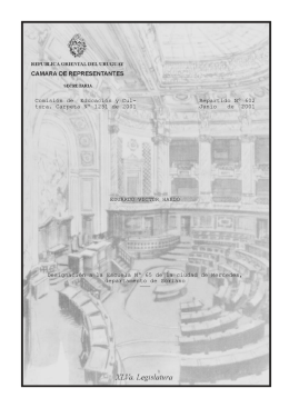 Cámara de Representantes - Repartido 602 de junio/2001
