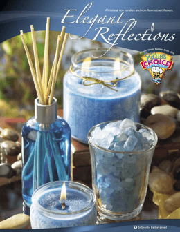 All natural soy candles and non-flammable diffusers.