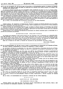 Ley 22-12-1955, de Voluntarios, Suboficiales y Escala Auxiliar.