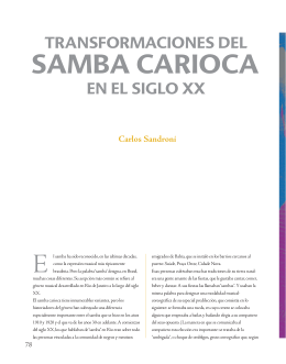SAMBA CARIOCA - Departamento Cultural