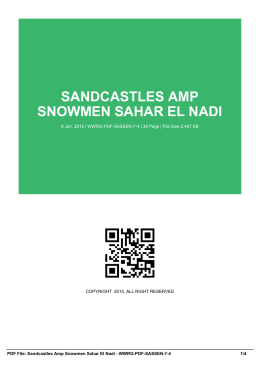 sandcastles amp snowmen sahar el nadi wwrg-pdf-sassen-7-4