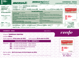 Discount voucher to travel with Renfe or Iberia