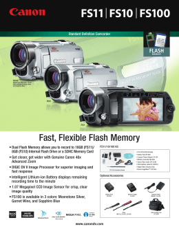 Fast, Flexible Flash Memory