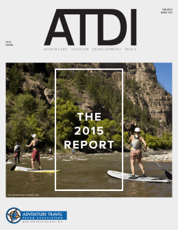 THE 2015 REPORT - Adventure Travel Trade Association