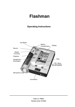 Flashman - MiniDisc Community Page