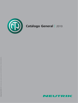 Catálogo General 2010