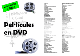 GUIA DVD adults - Ajuntament de Canet de Mar