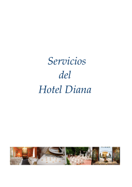 Servicios del Hotel Diana